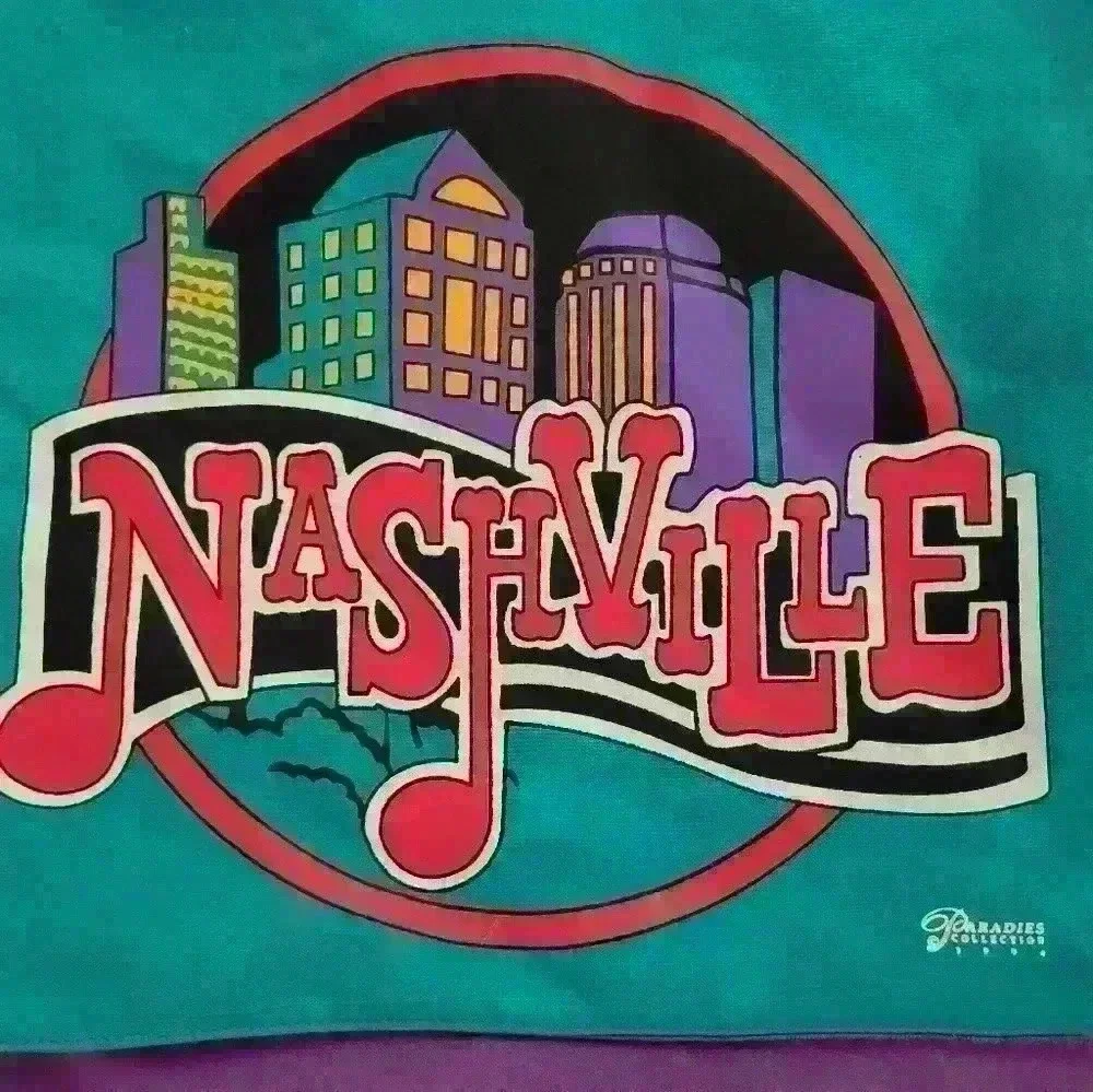 Vintage 1994 Retro Nashville Tote Bag